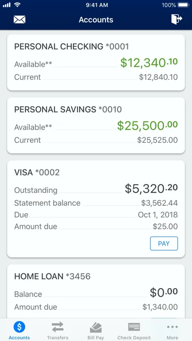 Point Breeze Credit Union App應用截圖